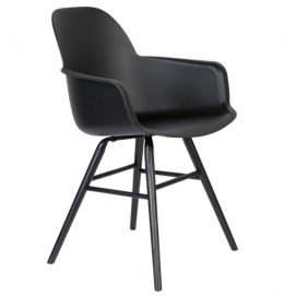 Albert Kuip AC all black chair